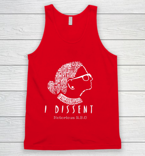 Notorious RBG Ruth Bader Ginsburg I Dissent Tank Top 5