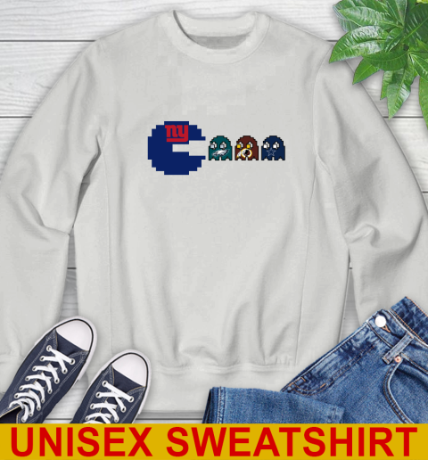 New York Giants NFL Football Pac Man Champion Sweatshirt 5