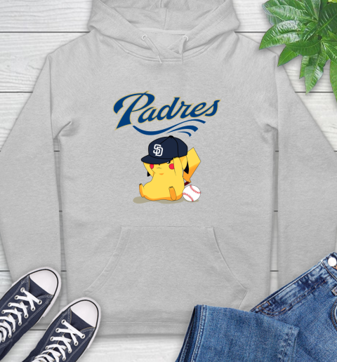 MLB Pikachu Baseball Sports San Diego Padres Hoodie 6