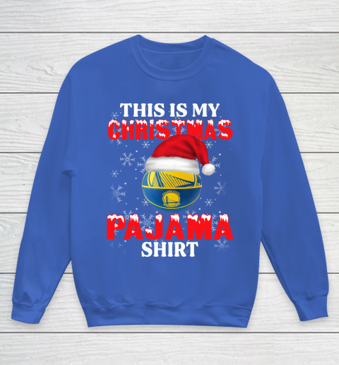 Golden State Warriors This Is My Christmas Pajama Shirt NBA Youth Sweatshirt 6