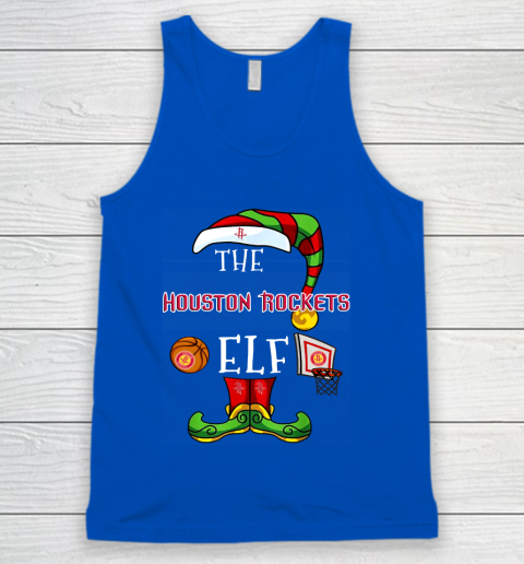 Houston Rockets Christmas ELF Funny NBA Tank Top 4