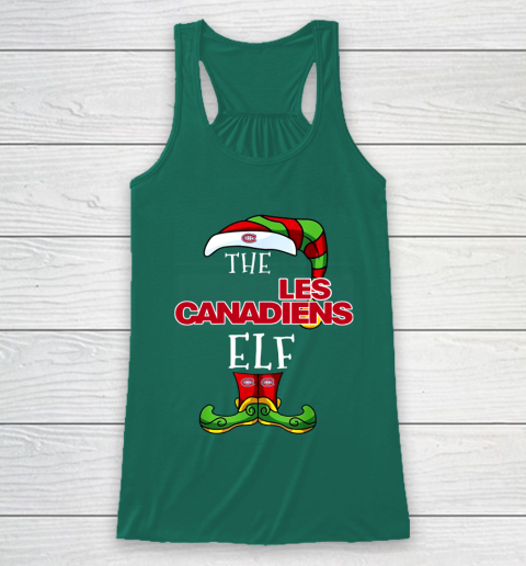 Montreal Canadiens Christmas ELF Funny NHL Racerback Tank 5