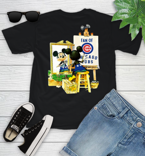 MLB Baseball Chicago Cubs Mickey Drawing Shirt 94