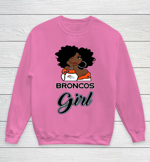 Denver Broncos Girl NFL Youth Sweatshirt 7