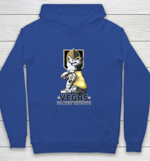 NHL My Cat Loves Vegas Golden Knights Hockey Youth Hoodie 6