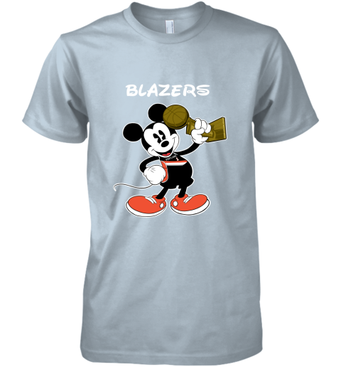 Mickey Portlands Trail Blazers Premium Men's T-Shirt