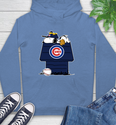 MLB Chicago Cubs Snoopy Woodstock The Peanuts Movie Baseball T Shirt Hoodie 11