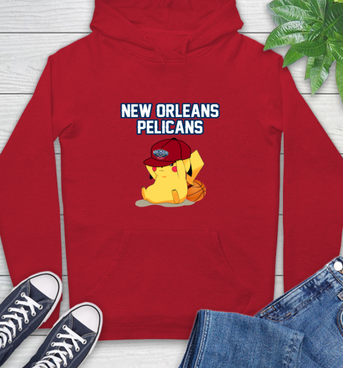 NBA Pikachu Basketball Sports New Orleans Pelicans Hoodie 11 NBA Pikachu Basketball Sports New Orleans Pelicans Hoodie - Image 11