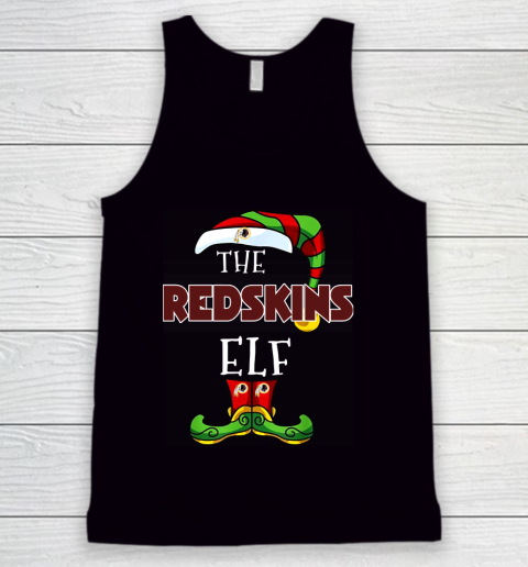 Washington Redskins Christmas ELF Funny NFL Tank Top