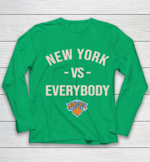 New York Knicks Vs Everybody Youth Long Sleeve - Image 5