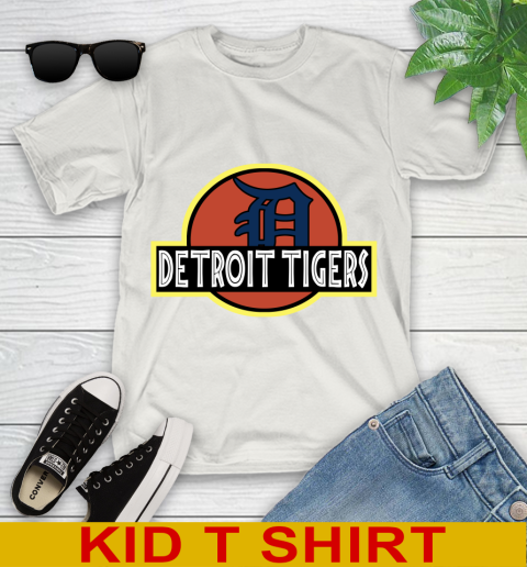 MLB Detroit Tigers Jurassic Park Dinosaur Movie Baseball Sports 112