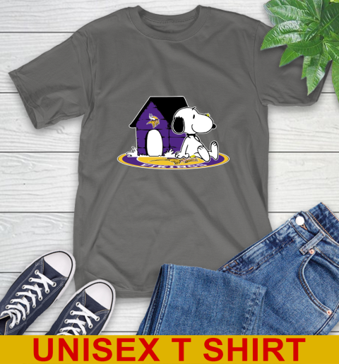 NFL Football Minnesota Vikings Snoopy The Peanuts Movie Shirt T-Shirt 8