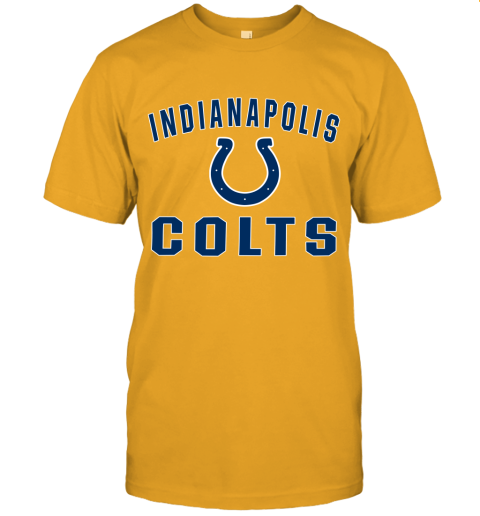 Indianapolis Colts NFL Line Gray Victory Unisex Jersey Tee