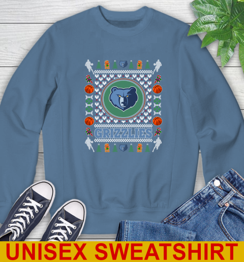 Memphis Grizzlies Merry Christmas NBA Basketball Loyal Fan Sweatshirt 10