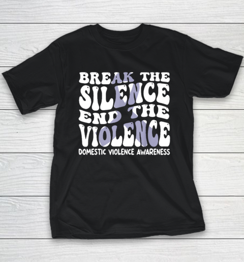 End The Violence Domestic Violence Awareness Youth T-Shirt