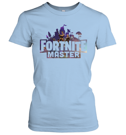 hwv0 fortnite master for pro gamers shirts ladies t shirt 20 front light blue