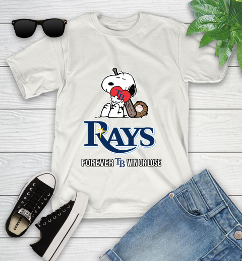 MLB The Peanuts Movie Snoopy Forever Win Or Lose Baseball Tampa Bay Rays 103