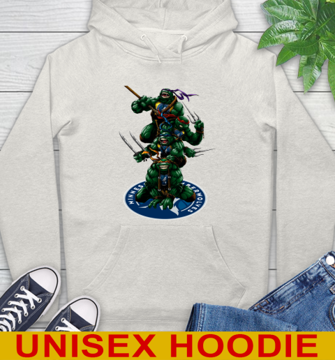 NBA Basketball Minnesota Timberwolves Teenage Mutant Ninja Turtles Shirt Hoodie 12