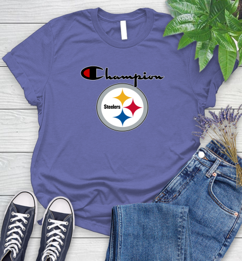 NFL Football Pittsburgh Steelers Champion Shirt Women's T-Shirt 12