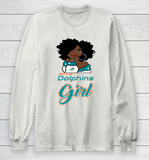 Miami Dolphins Girl NFL Long Sleeve T-Shirt 12