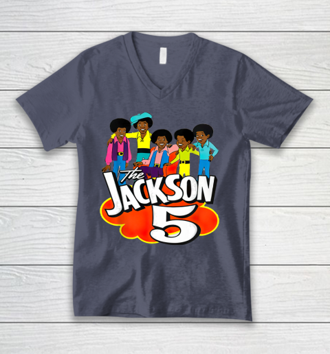 The Jackson 5 V-Neck T-Shirt 7