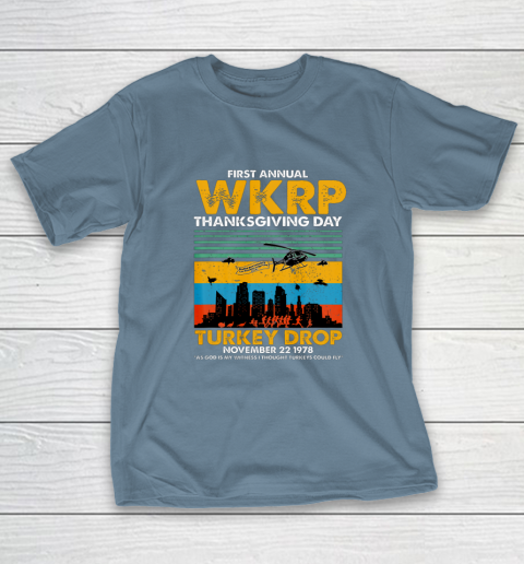 Wkrp Turkey Drop Shirt Turkey Drop T Shirt Turkey Drop Retro T-Shirt 6