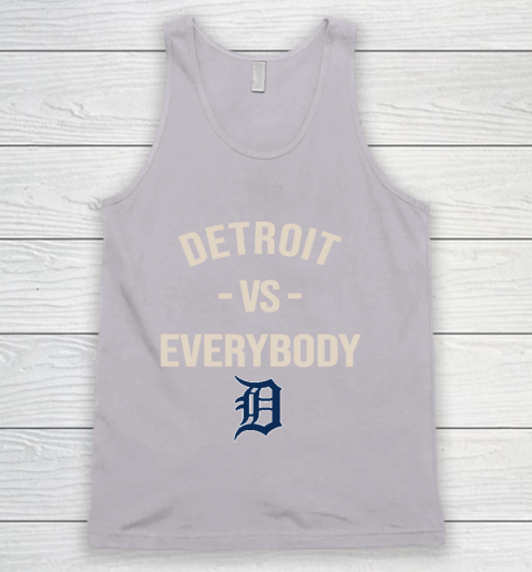 Detroit Tigers Vs Everybody Tank Top 3