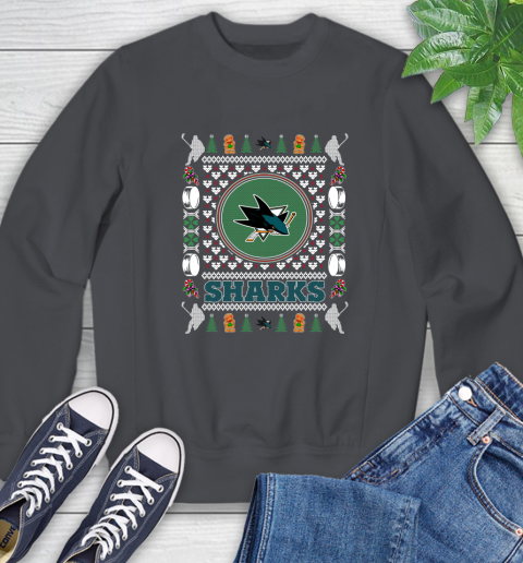 San Jose Sharks Merry Christmas NHL Hockey Loyal Fan Ugly Shirt 30