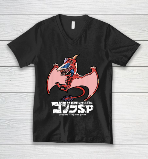 Godzilla Singular Point Rodan V-Neck T-Shirt