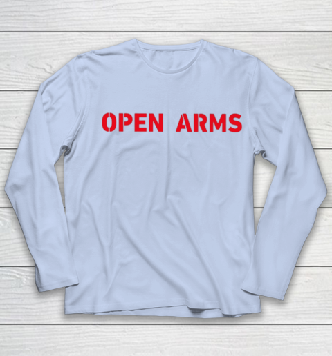 Open Arms Pep Guardiola - Print On Front And Back Youth Long Sleeve 5