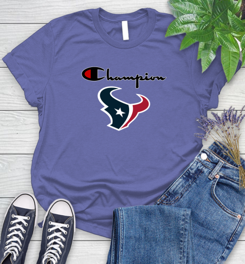 NFL Football Houston Texans Champion Shirt Women's T-Shirt 12