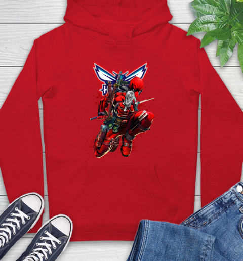 NBA Deadpool Marvel Comics Sports Basketball Charlotte Hornets Hoodie 10