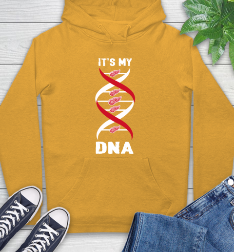 Detroit Red Wings NHL Hockey It's My DNA Sports Hoodie 2