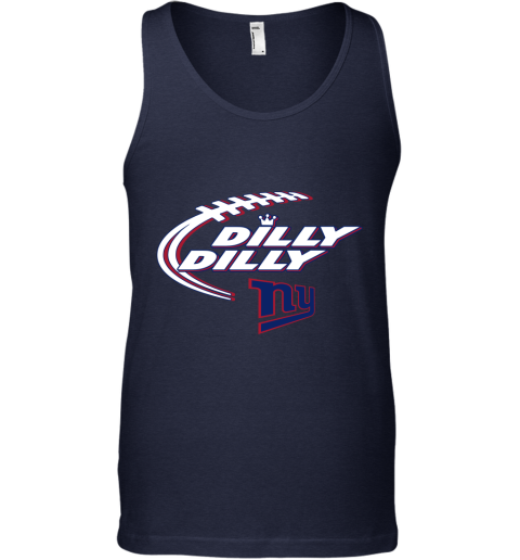 NFL New York Giants Dilly Dilly Football Sports vwTZKmkq02J unisex tank 17 95 151514 front navy
