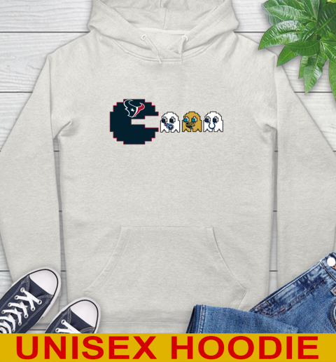 Houston Texans NFL Football Pac Man Champion Hoodie 12