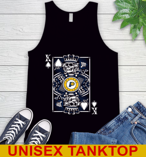 Indiana Pacers NBA Basketball The King Of Spades Death Cards Shirt Tank Top