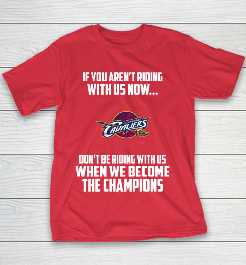 NBA Cleveland Cavaliers Basketball We Become The Champions Youth T-Shirt 7