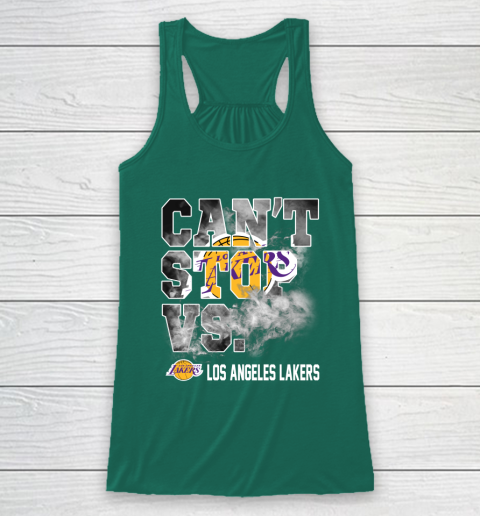 NBA Los Angeles Lakers Basketball Can't Stop Vs Racerback Tank - Image 6