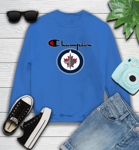 NHL Hockey Winnipeg Jets Champion Shirt Sweatshirt 5