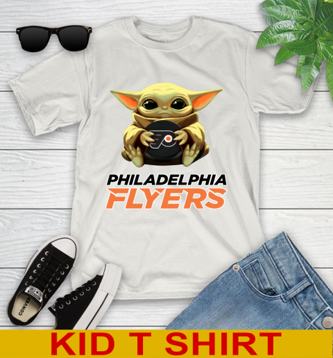 NHL Hockey Philadelphia Flyers Star Wars Baby Yoda Shirt 112