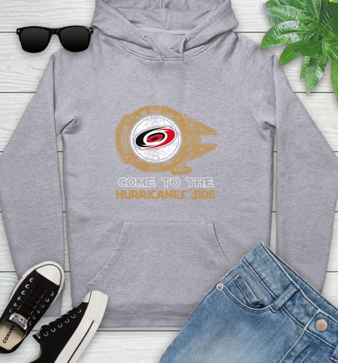 NHL Come To The Carolina Hurricanes Wars Hockey Sports Youth Hoodie 6