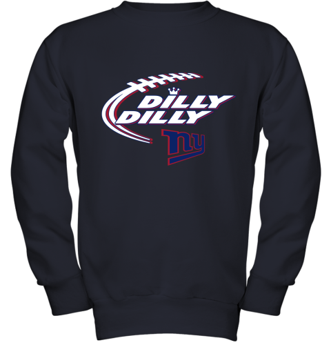 NFL New York Giants Dilly Dilly Football Sports 48yqTTv6Knu youth sweatshirt 47 95 151514 front navy