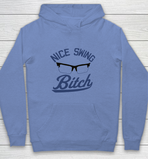 Nice Swing Bitch Youth Hoodie 7