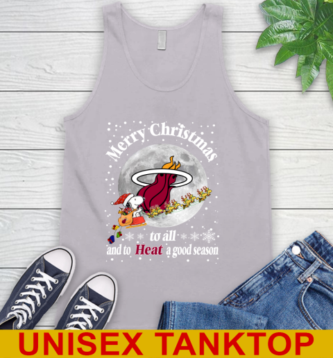 Miami Heat Merry Christmas To All And To Heat A Good Season NBA Basketball Sports Tank Top 3