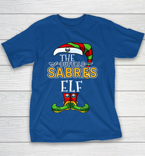 Buffalo Sabres Christmas ELF Funny NHL Youth T-Shirt 6