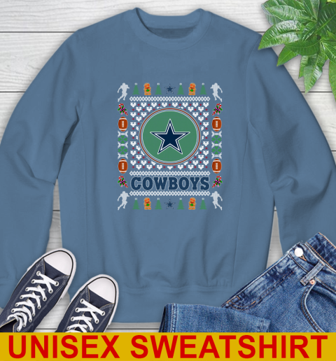 Dallas Cowboys Merry Christmas NFL Football Loyal Fan Sweatshirt 10