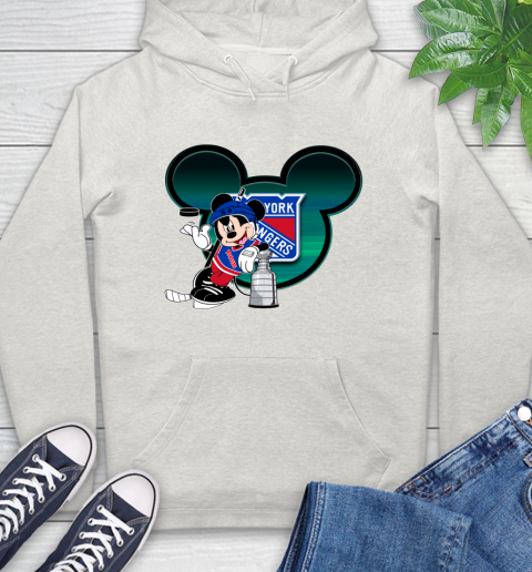 NHL New York Rangers Stanley Cup Mickey Mouse Disney Hockey T Shirt Hoodie 12