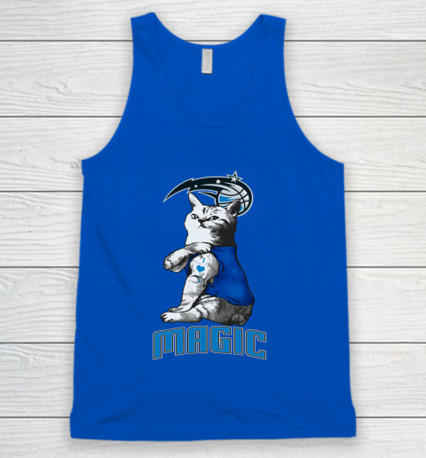 NBA Basketball My Cat Loves Orlando Magic Tank Top 4