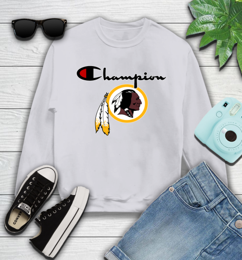 NFL Football Washington Redskins Champion Shirt Youth Sweatshirt 2