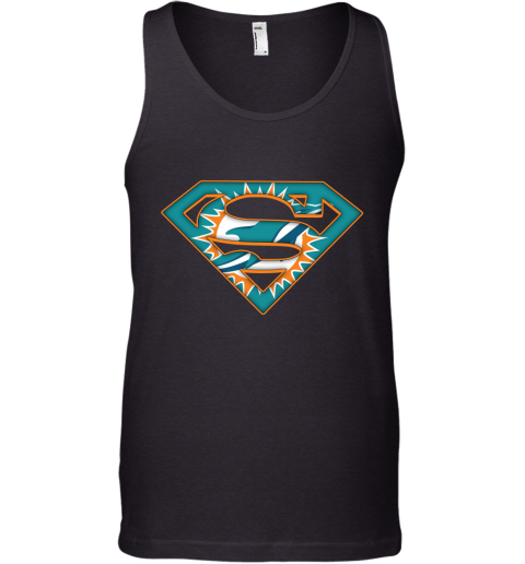 We Are Undefeatable The Miami Dolphins x Superman NFL Tank Top